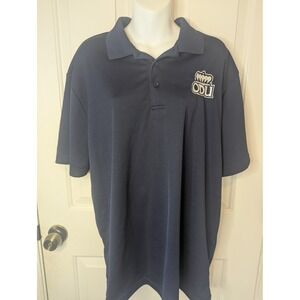 Sport-Tek ODU Monarchs Polo Shirt Mens XL Navy Blue Old Dominion University Mesh